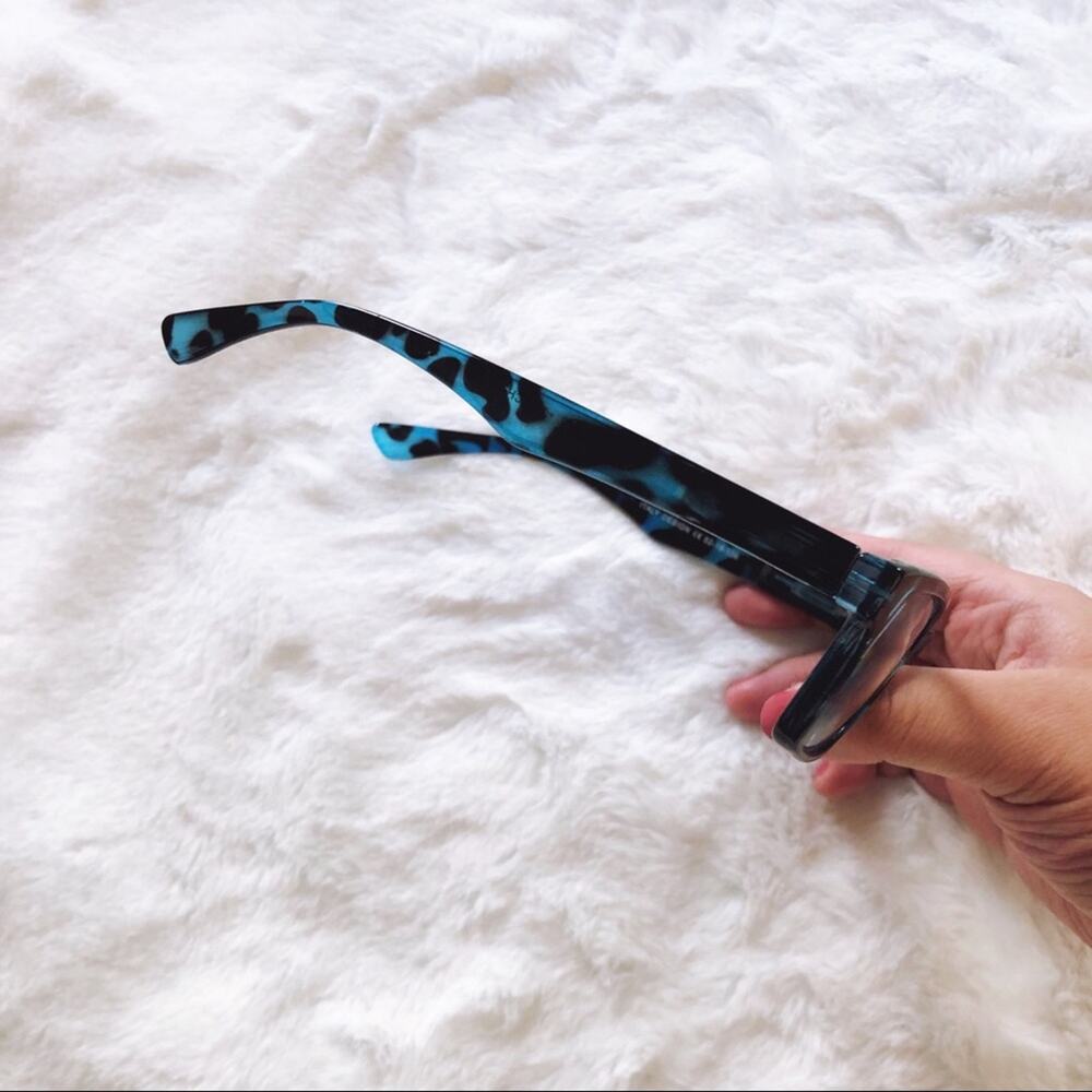 Alek Blue Pattern Reader Blue Light Glasses - Picture 11 of 11